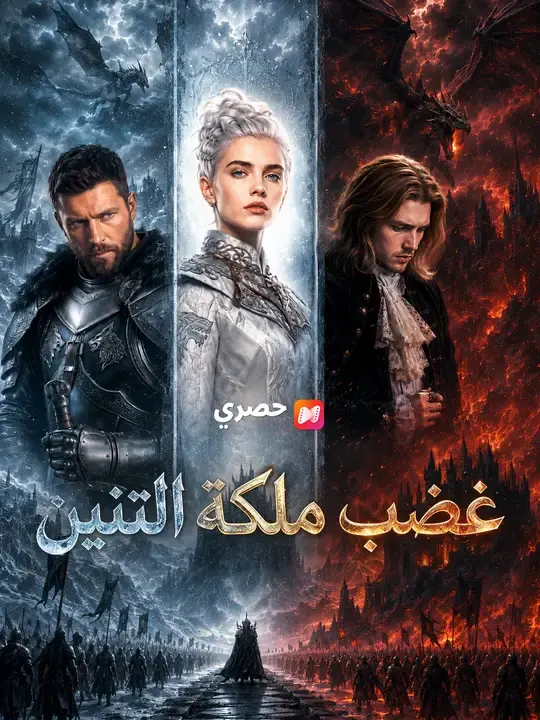 ملصق مسلسل غضب ملكة التنين من الصين