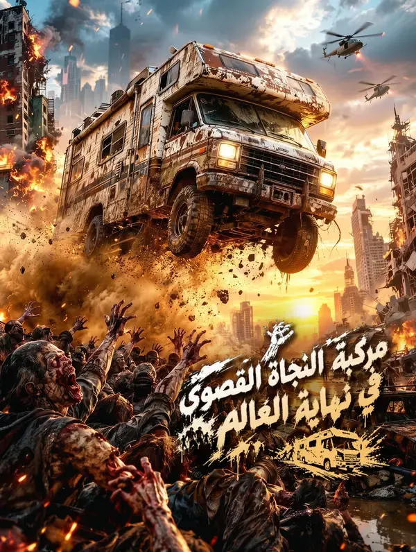 ملصق مسلسل مركبة النجاة القصوى في نهاية العالم من الصين