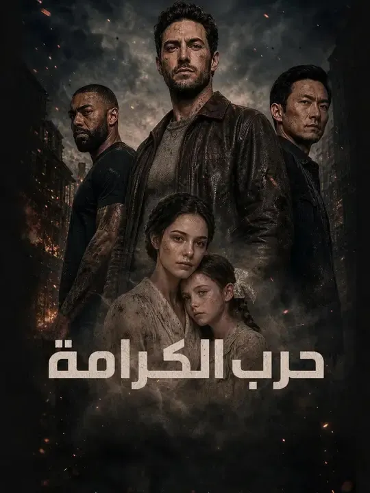 ملصق مسلسل حرب الكرامة من الصين