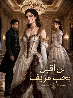 ملصق مسلسل لن أقبل بحب مزيف من الصين