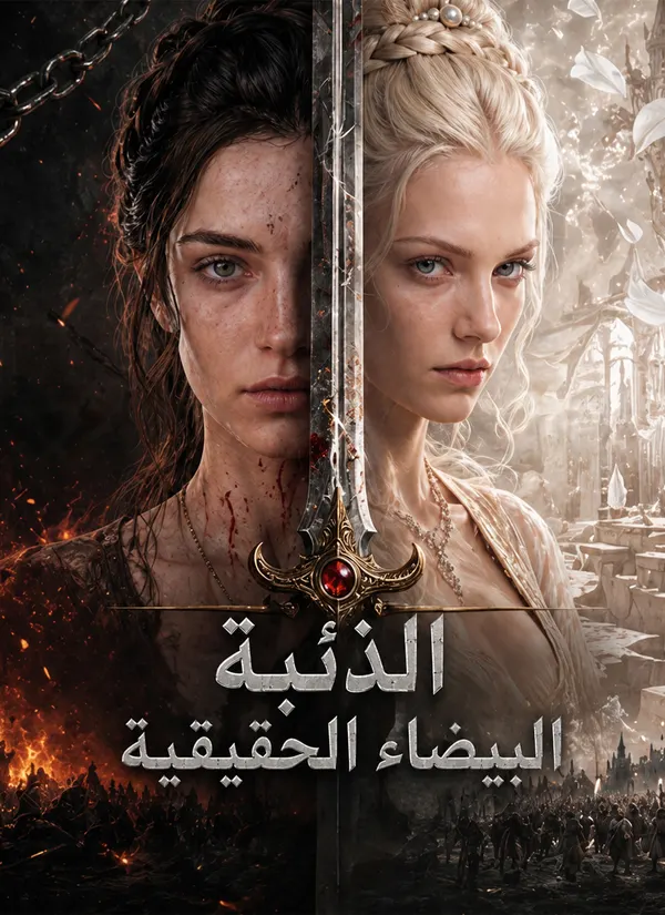 ملصق مسلسل الذئبة البيضاء الحقيقية من الصين