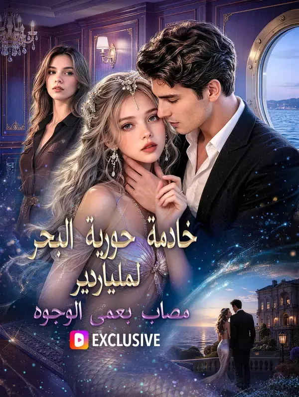 ملصق مسلسل خادمة حورية البحر لملياردير مصاب بعمى الوجوه من الصين