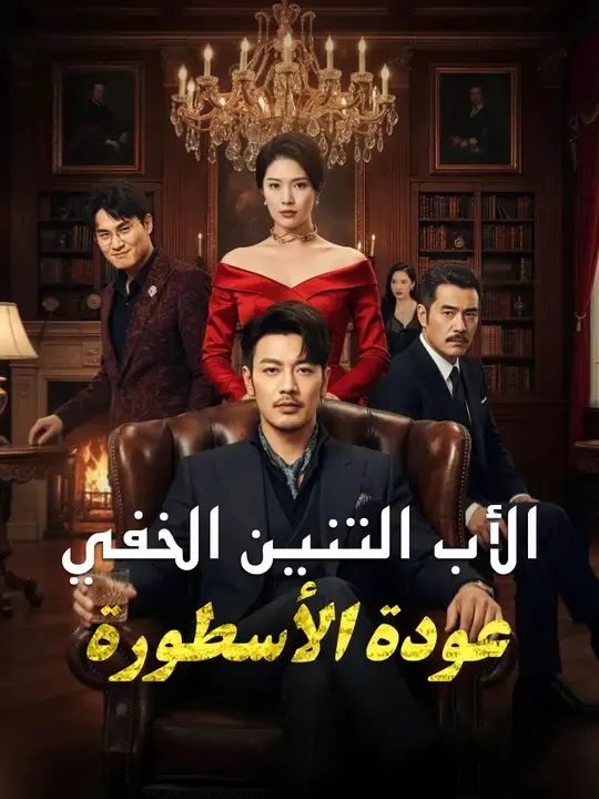ملصق مسلسل الأب التنين الخفي... عودة الأسطورة من الصين