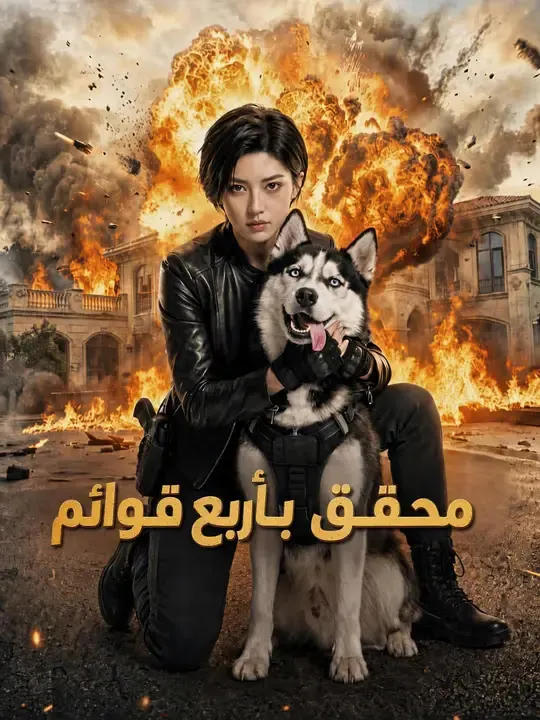 ملصق مسلسل محقق بأربع قوائم من الصين