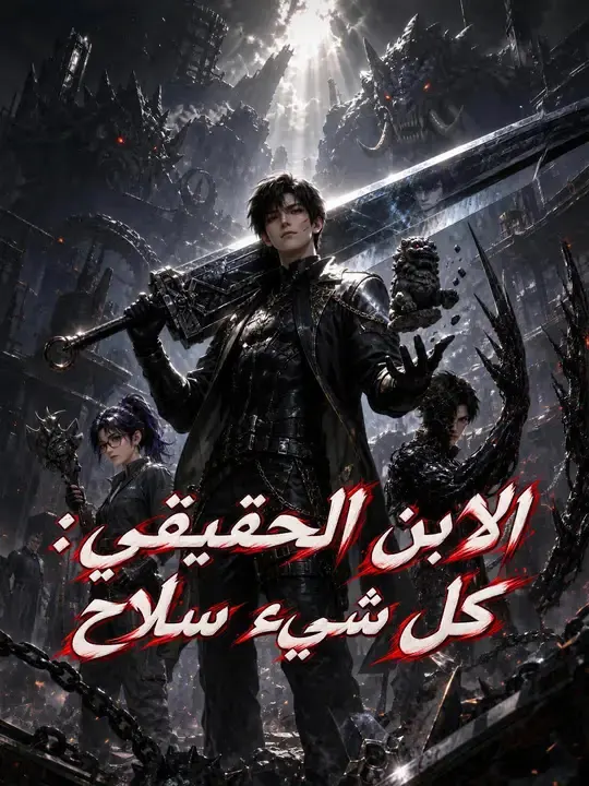ملصق مسلسل الابن الحقيقي: كل شيء سلاح من الصين