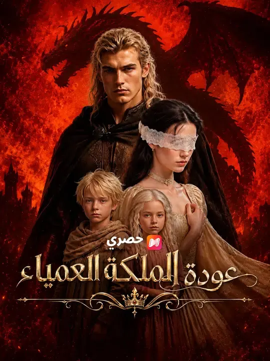 ملصق مسلسل عودة الملكة العمياء من الصين