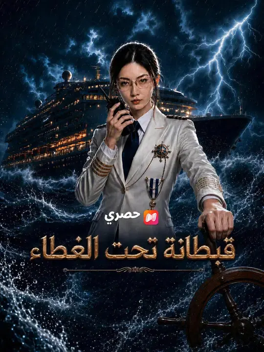 ملصق مسلسل قبطانة تحت الغطاء من الصين
