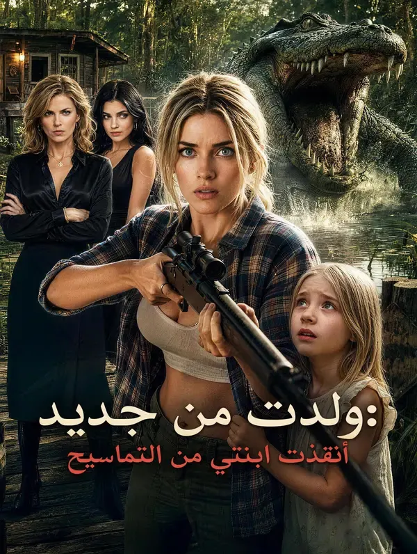 ملصق مسلسل ولدت من جديد: أنقذت ابنتي من التماسيح من الصين