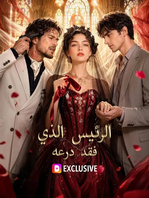 ملصق مسلسل الرئيس الذي فقد درعه من الصين