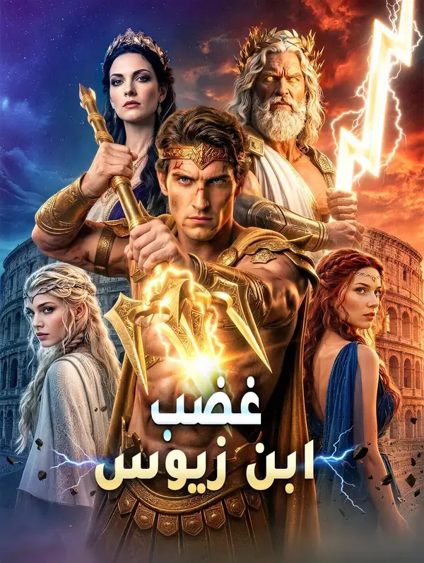 ملصق مسلسل غضب ابن زيوس من الصين