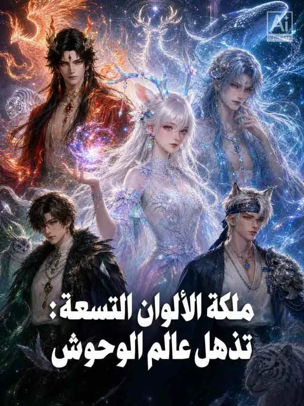 ملصق مسلسل ملكة الألوان التسعة: تذهل عالم الوحوش من الصين