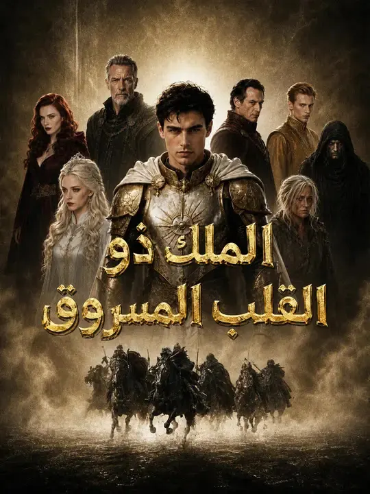 ملصق مسلسل الملك ذو القلب المسروق من الصين