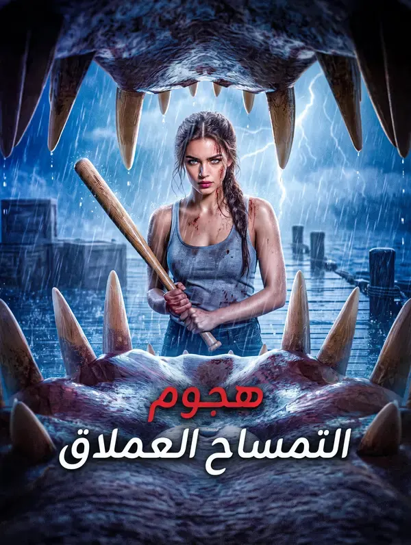 ملصق مسلسل هجوم التمساح العملاق من الصين