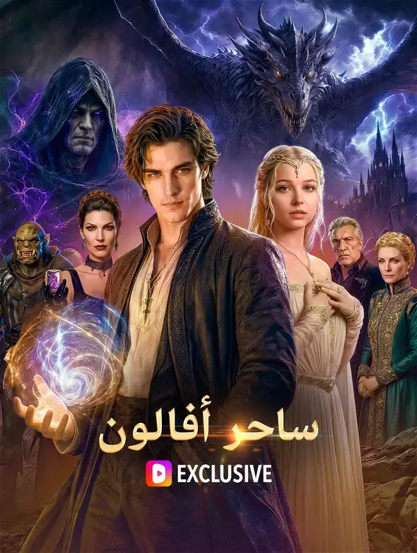ملصق مسلسل ساحر أفالون(بالعربية) من الصين