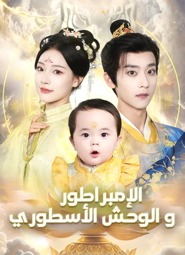 ملصق مسلسل الإمبراطور والوحش الأسطوري من الصين