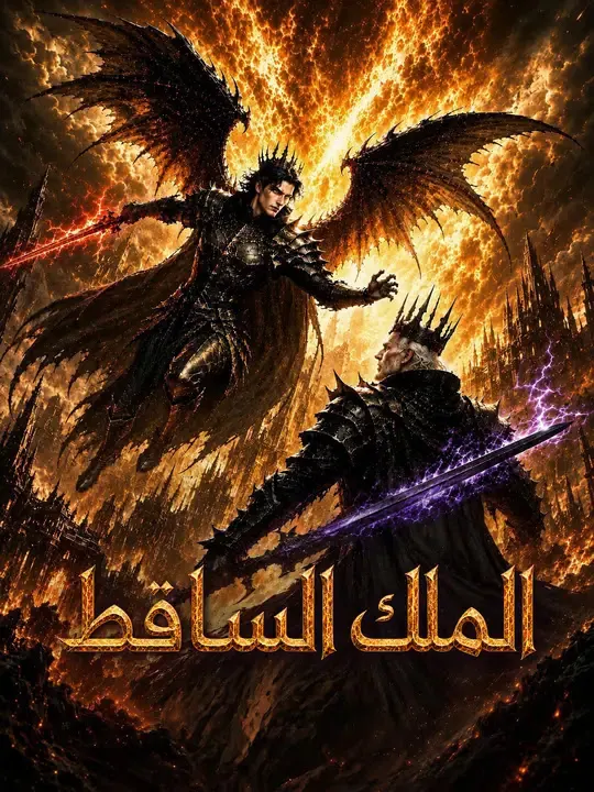 ملصق مسلسل الملك الساقط من الصين
