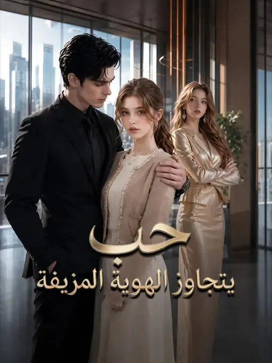 ملصق مسلسل حب يتجاوز الهوية المزيفة من الصين