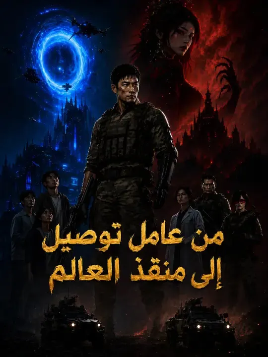 ملصق مسلسل من عامل توصيل إلى منقذ العالم من الصين
