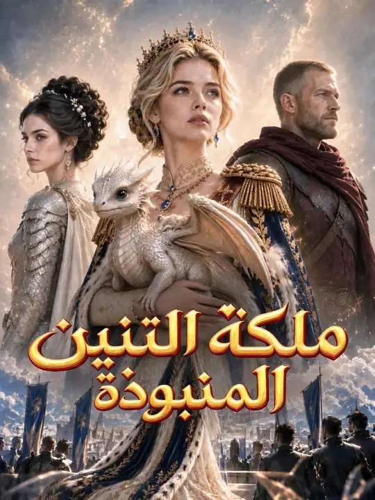 ملصق مسلسل ملكة التنين المنبوذة من الصين