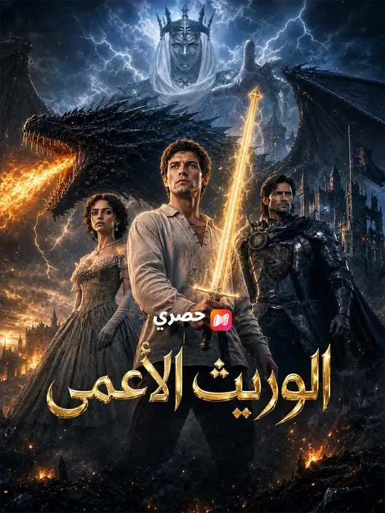 ملصق مسلسل الوريث الأعمى من الصين