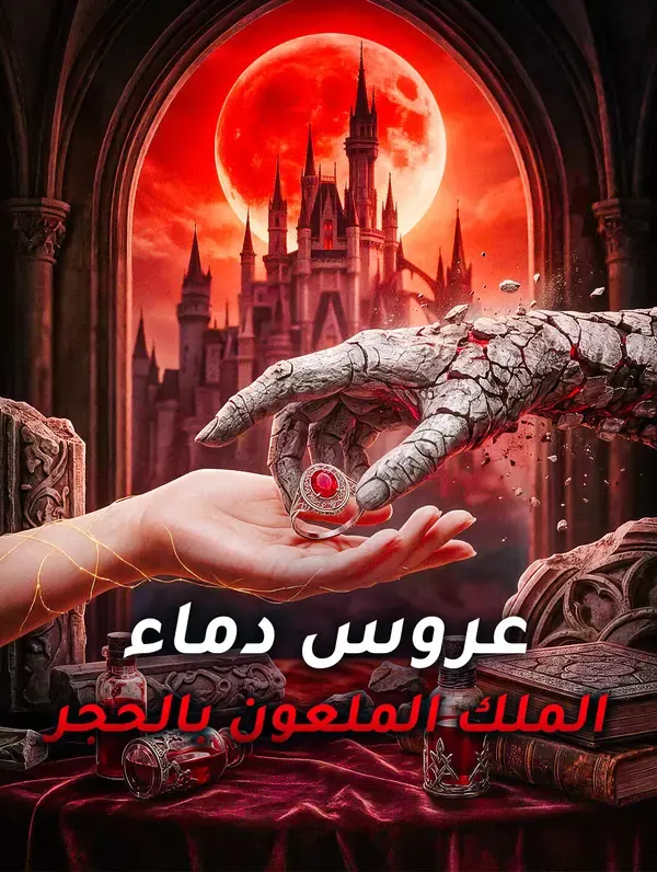 ملصق مسلسل عروس دماء الملك الملعون بالحجر من الصين